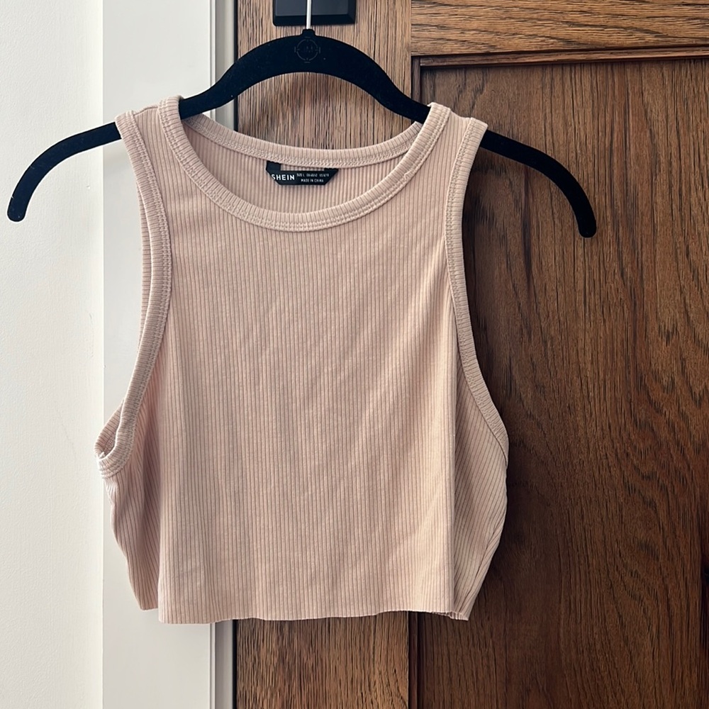 shein ribbed crop top